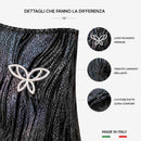 Body Marmo Nero/Argento
