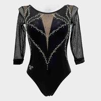 Body IRIS Manica 3/4 - Total Black