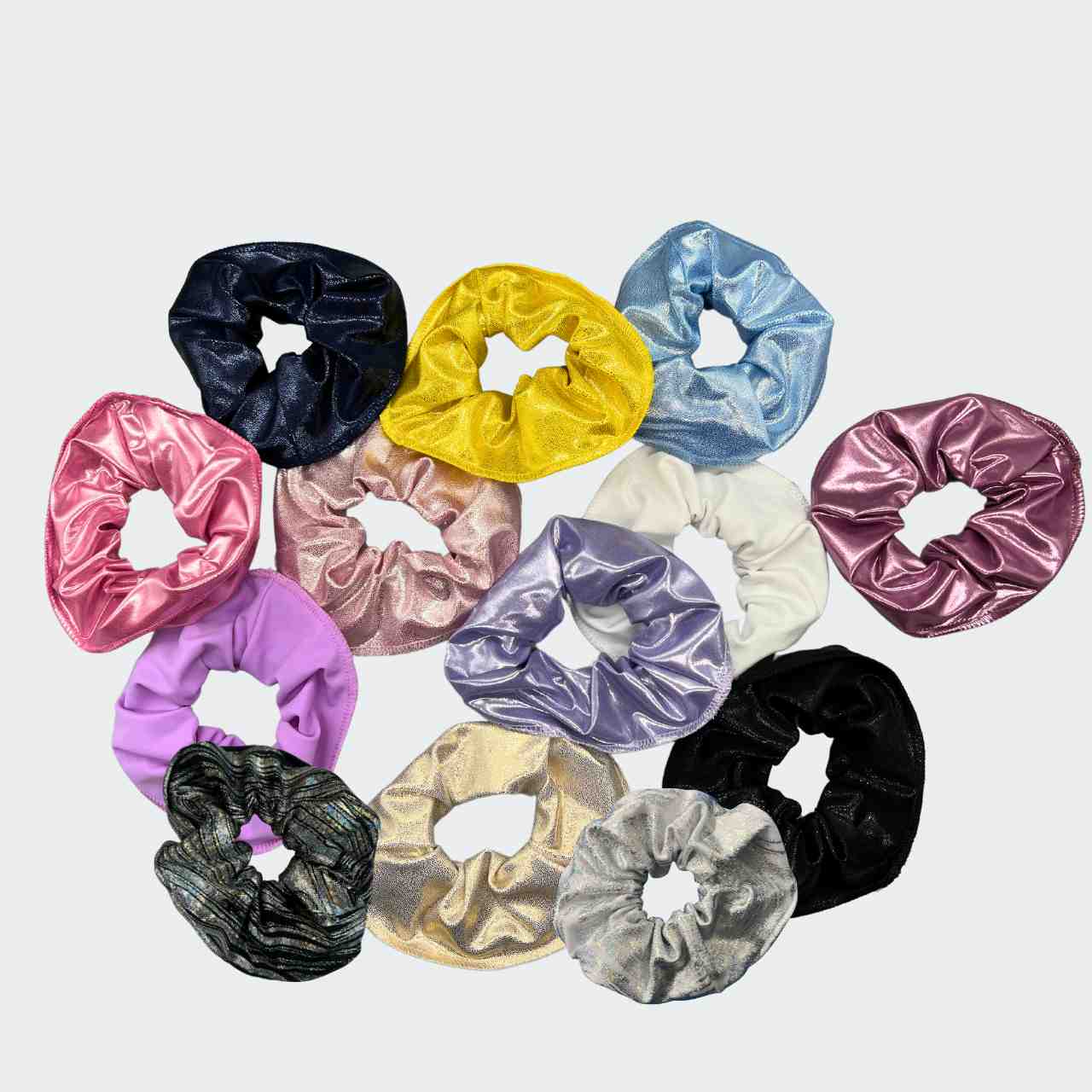 Scrunchies assortiti (elastici per capelli)