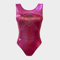 Body Smanicato DALIA Lurex Fucsia