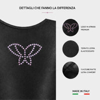Body Essential- Nero - All size da tg 3 anni a XL