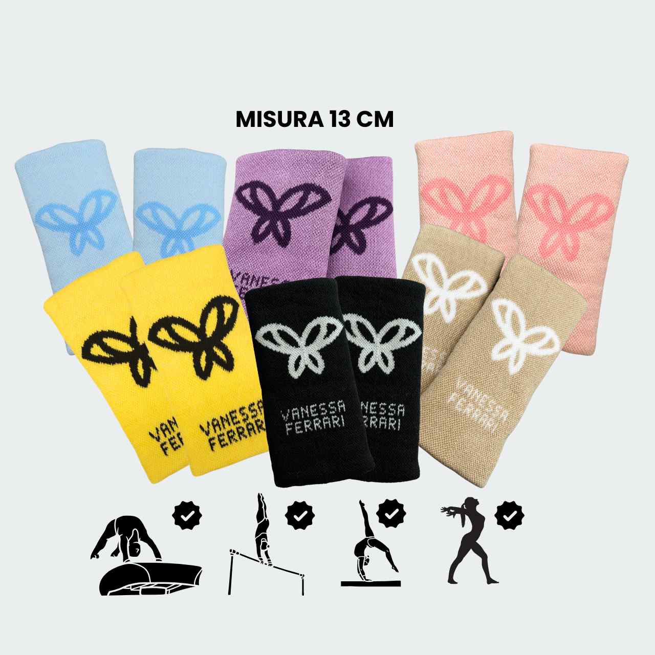 Polsini Spugna Panama - Set Da 2 Per Sport E Fitness Polsini Spugna Panama - Set Da 2 Per Sport E Fitness