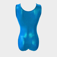 Body Smanicato IRIS Lurex Azzurro