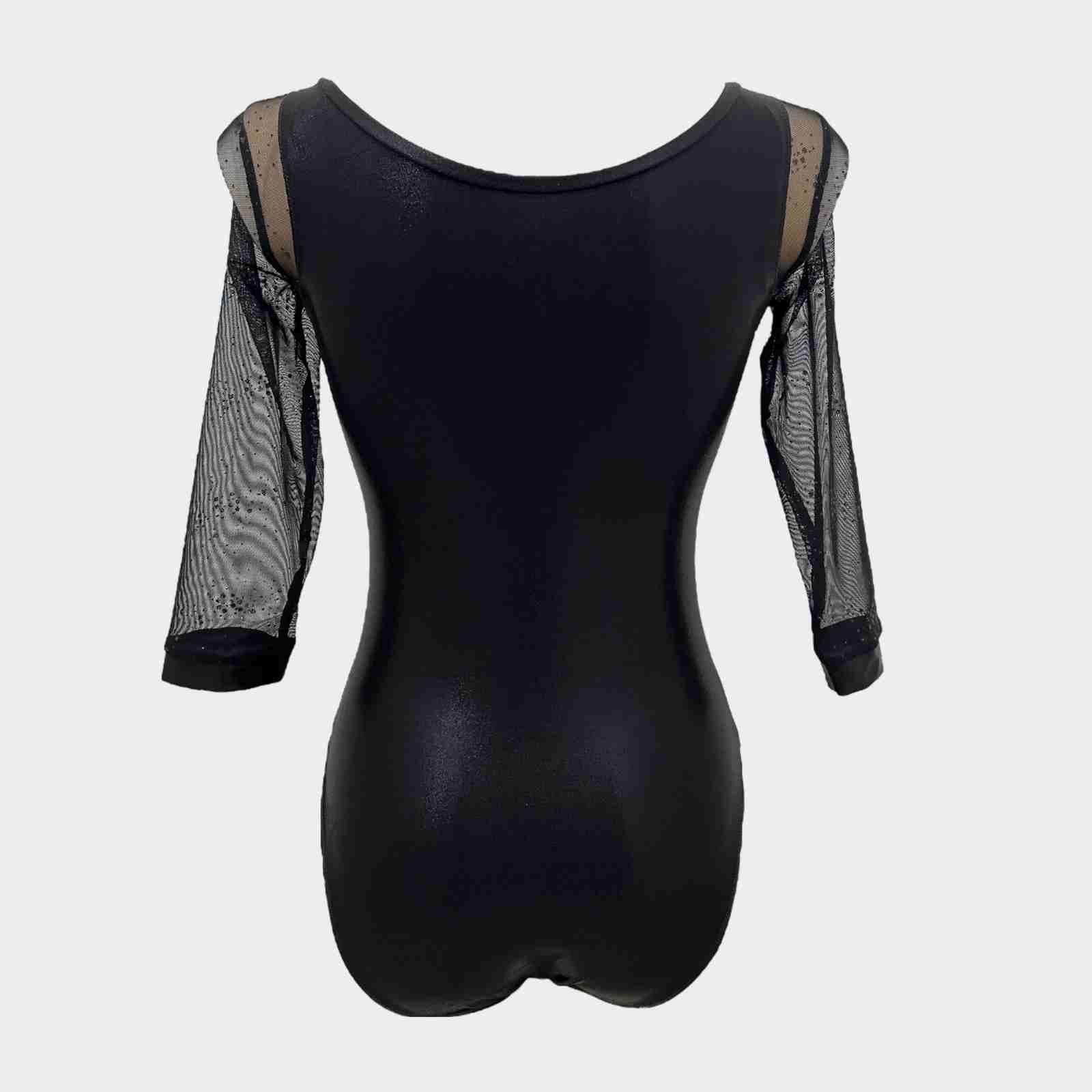 Body IRIS Manica 3/4 - Total Black