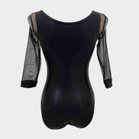 Body IRIS Manica 3/4 - Total Black