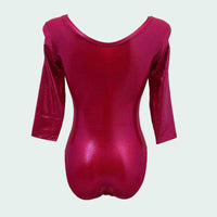 Body London manica 3/4- Lurex Fucsia