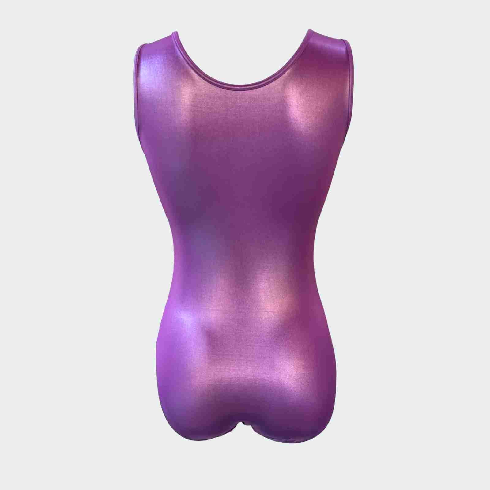 Body Smanicato IRIS Lurex Lilla
