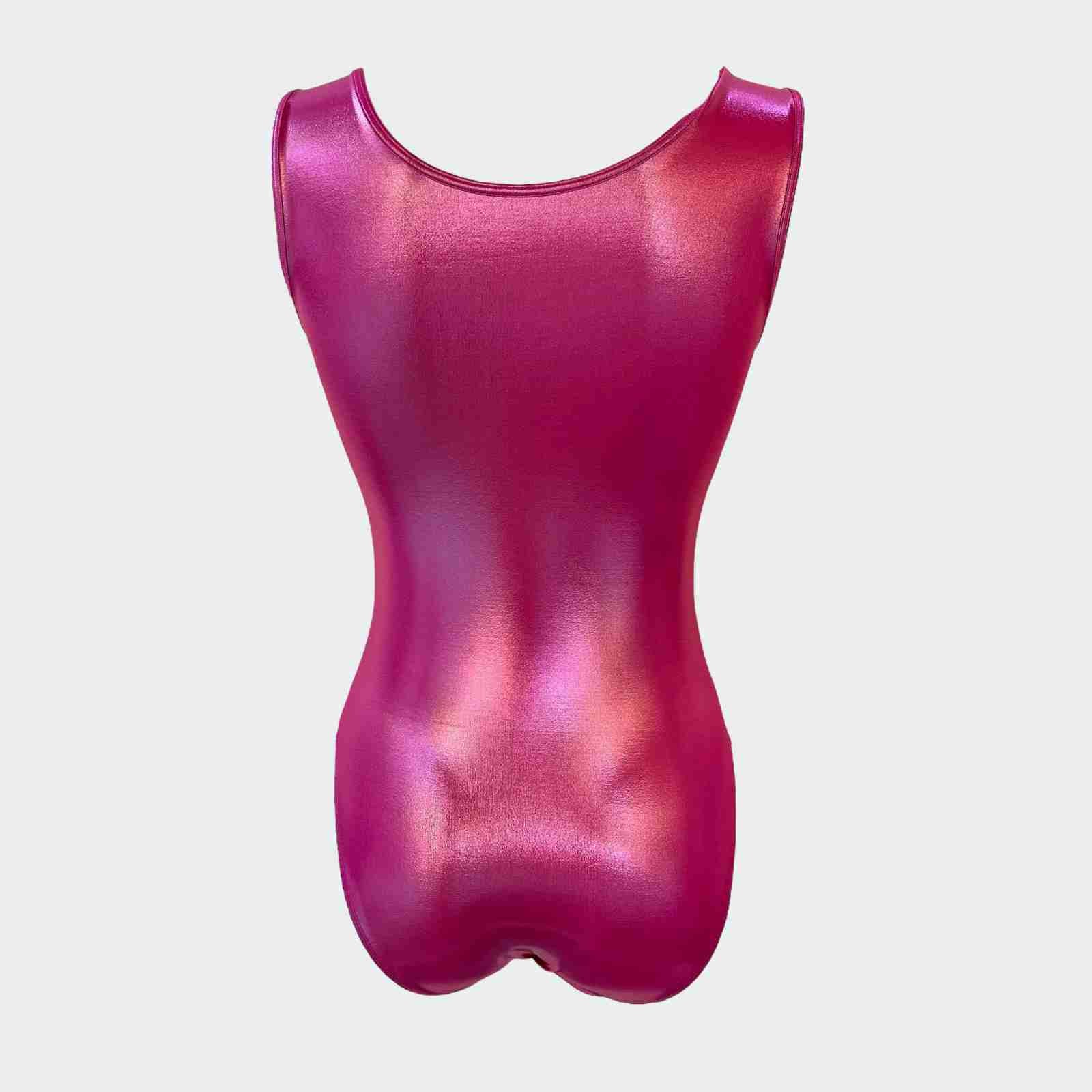 Body Smanicato DALIA Lurex Fucsia