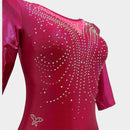 Body London manica 3/4- Lurex Fucsia