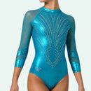 Body Emily Manica 3/4 - Acqua Marina