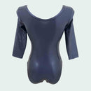Body London manica 3/4- Lurex Blu notte