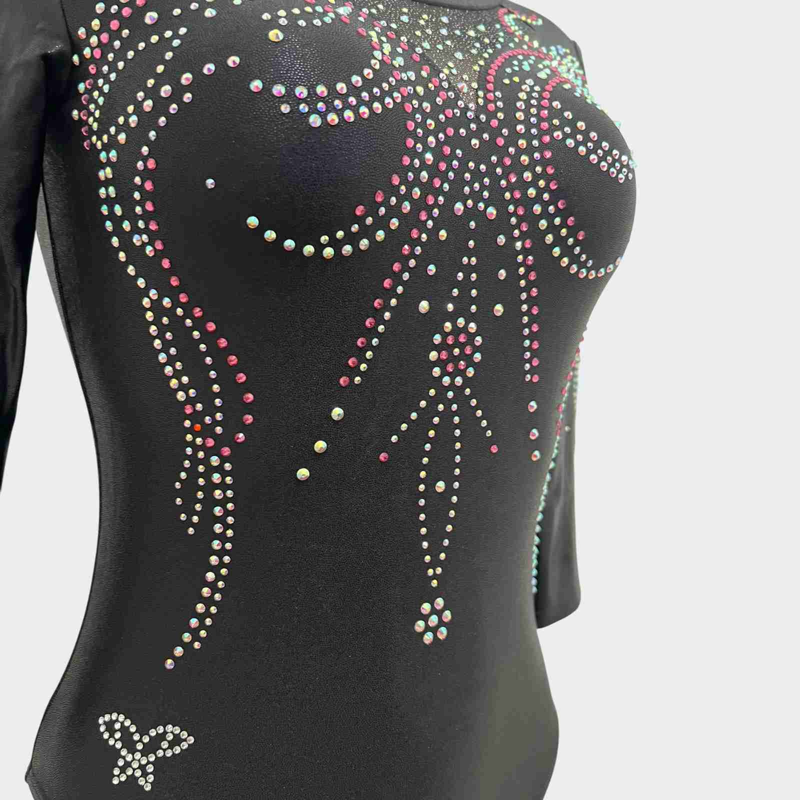 Body London PRO 3/4 - Lurex Nero