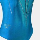 Body Smanicato IRIS Lurex Azzurro
